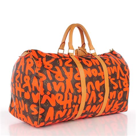 louis vuitton graffiti bag orange